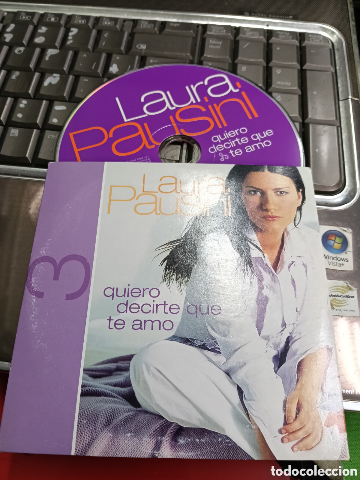 Music CDs: Laura Pausini CD single promocional quiero decirte que te amo Espa&ntilde;a 2001 rareza