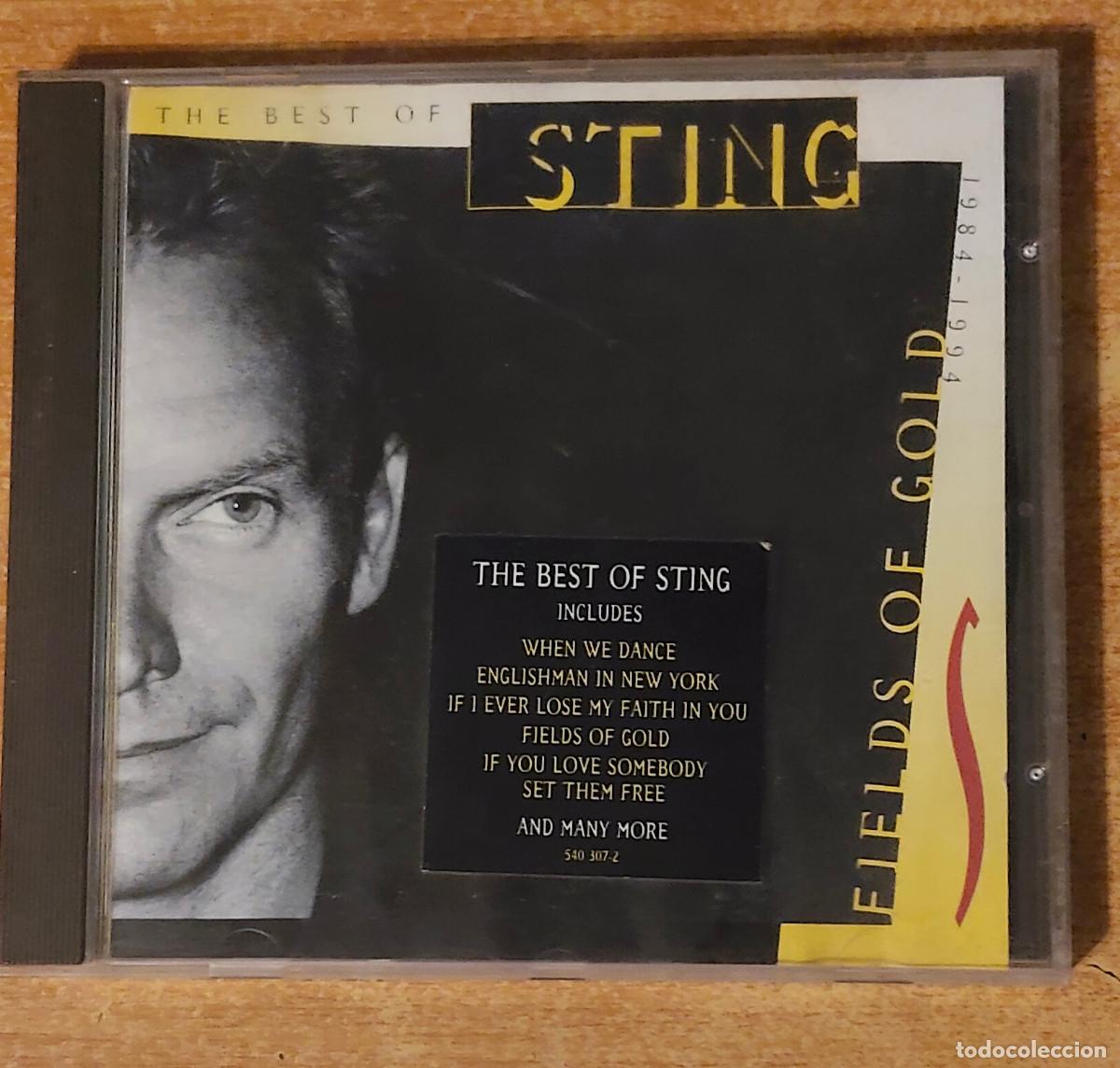 CDs de m&uacute;sica: THE BEST OF STING FIELD OF GOLD 1984 - 1994 (CD)