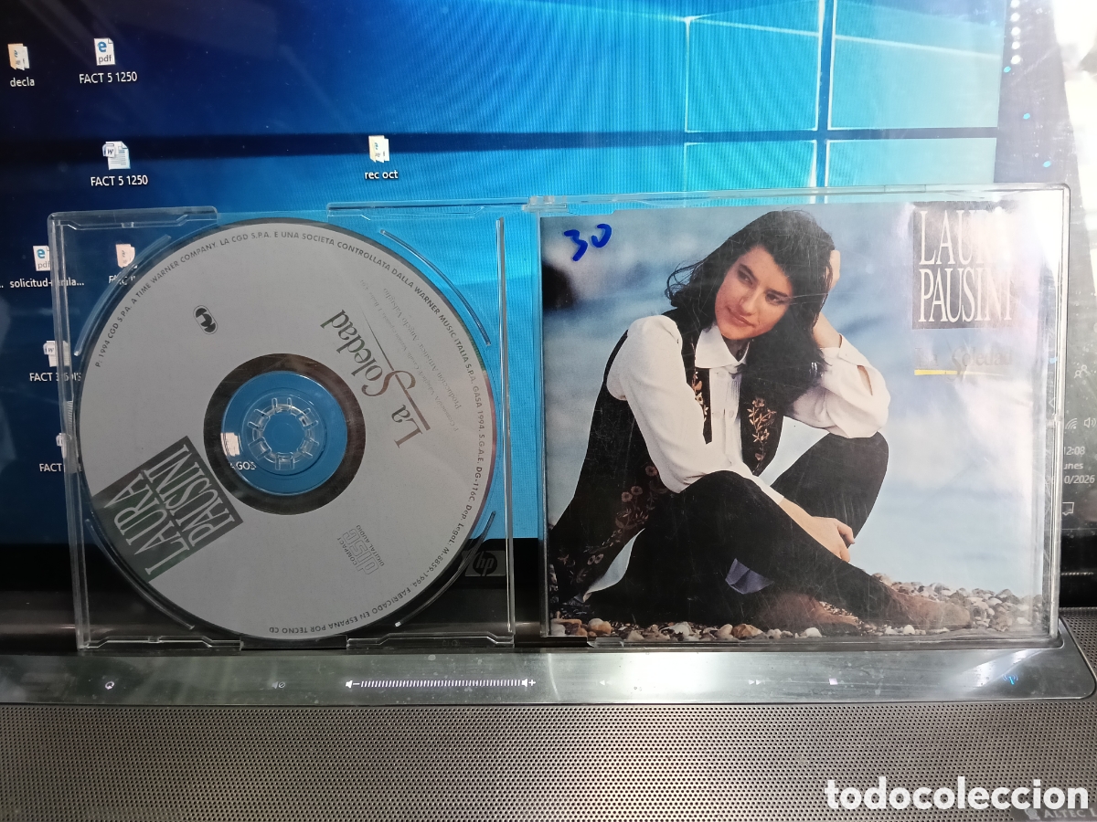 CDs de m&uacute;sica: Laura Pausini CD single la soledad Espa&ntilde;a 1994