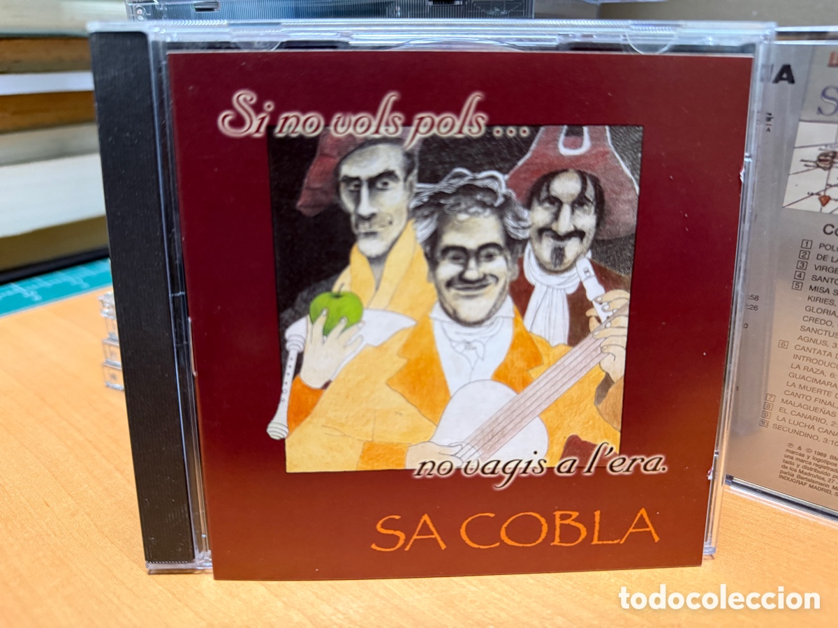 CDs de m&uacute;sica: Sa Cobla - Si No Vols Pols...no Vagis A L'era (CD)