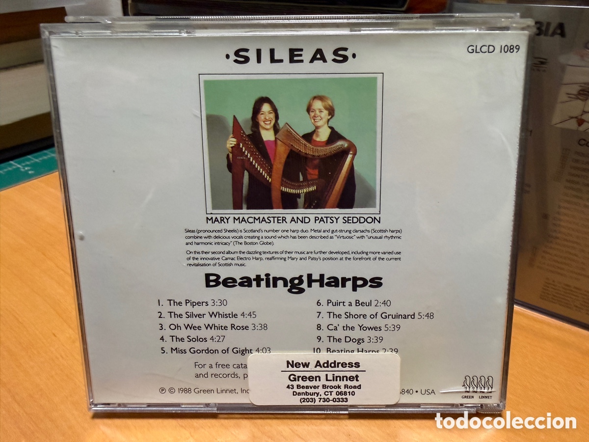 CDs de m&uacute;sica: Sileas - Beating Harps (CD) - Foto 2