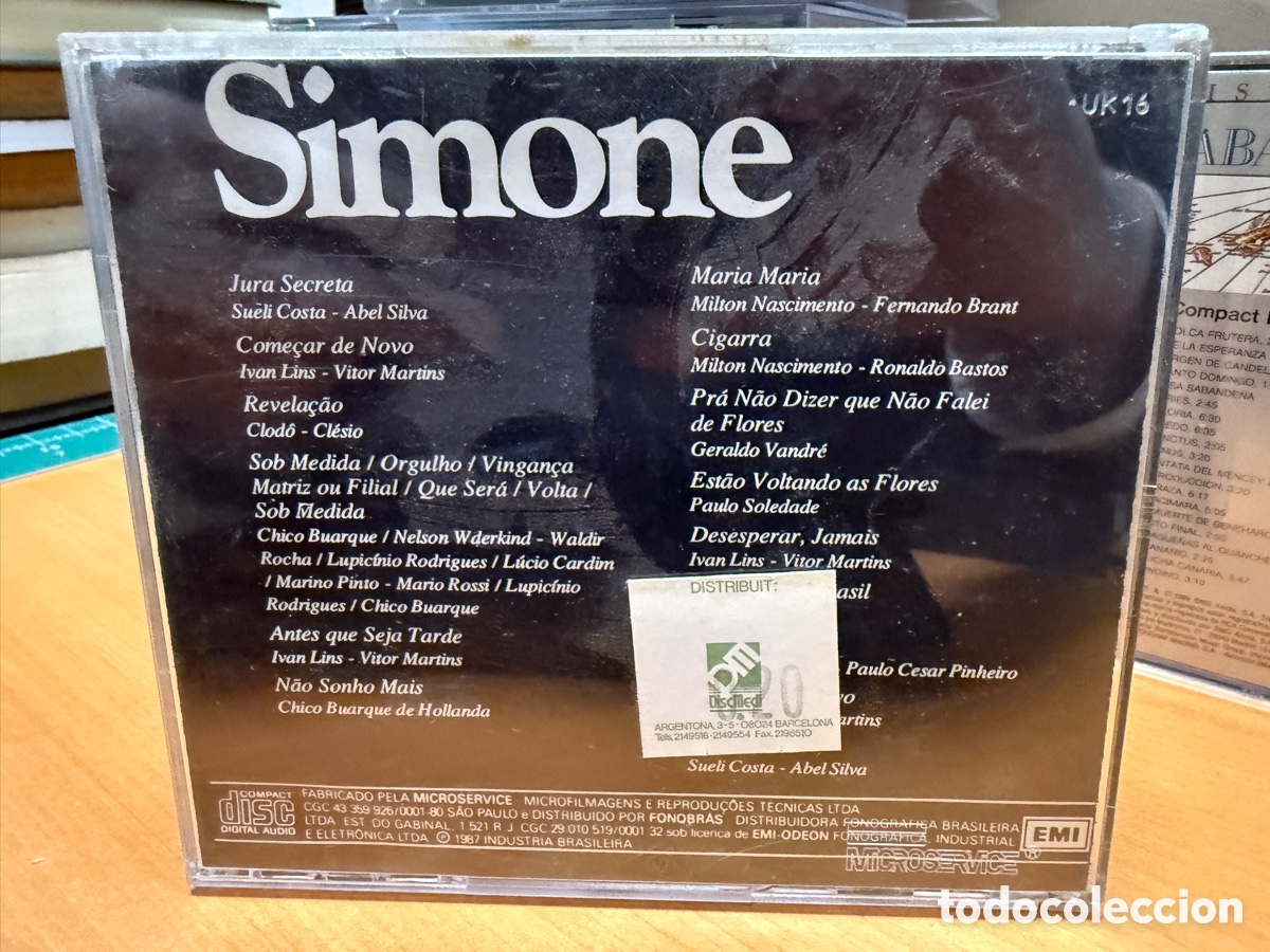 CDs de m&uacute;sica: Simone - Ao Vivo (CD) - Foto 2