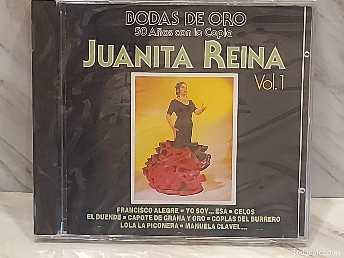 CDs de m&uacute;sica: JUANITA REINA / BODAS DE ORO / 50 A&Ntilde;OS CON LA COPLA / VOL. 1 / CD PERFIL 1991 / PRECINTADO