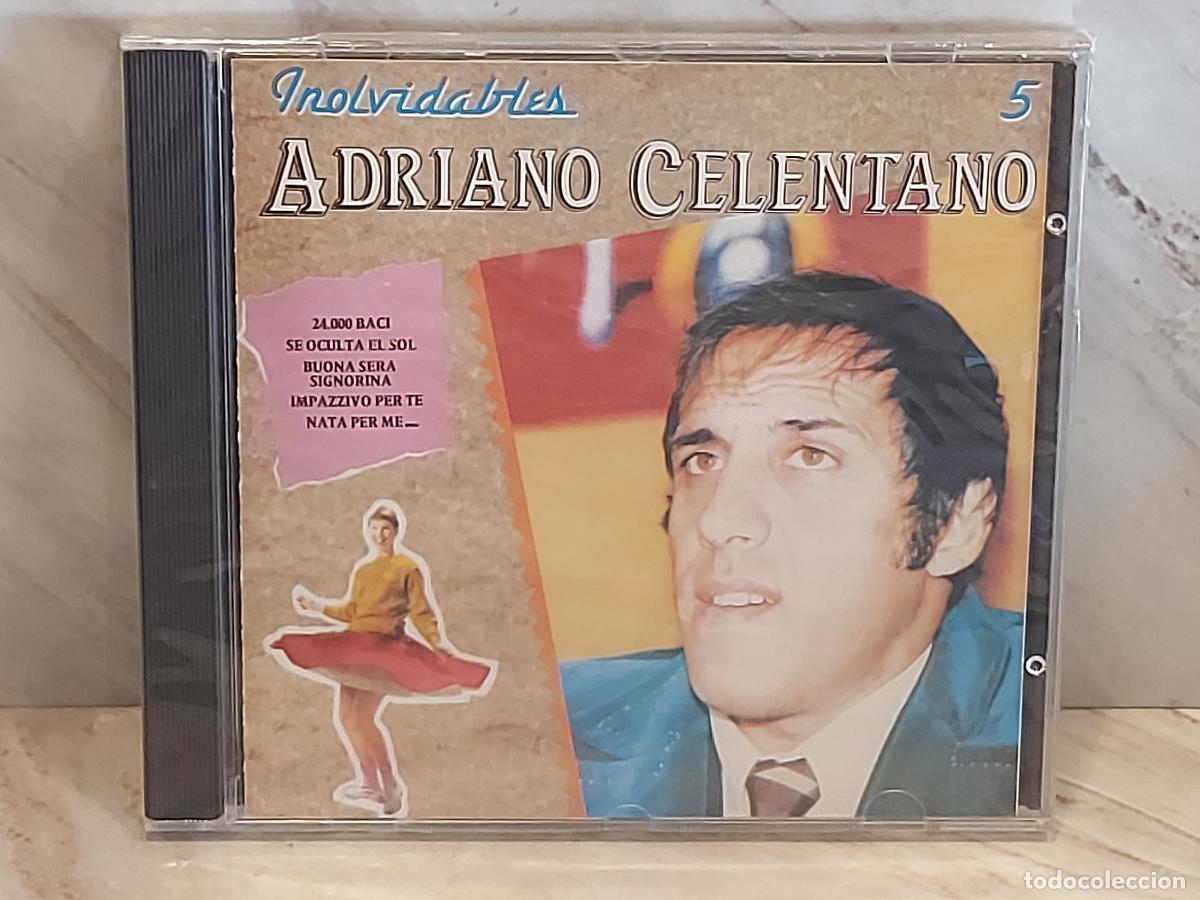 CDs de m&uacute;sica: ADRIANO CELENTANO | INOLVIDABLES VOL. 5 | CD PERFIL DIVUCSA 1991 | 12 TEMAS | PRECINTADO
