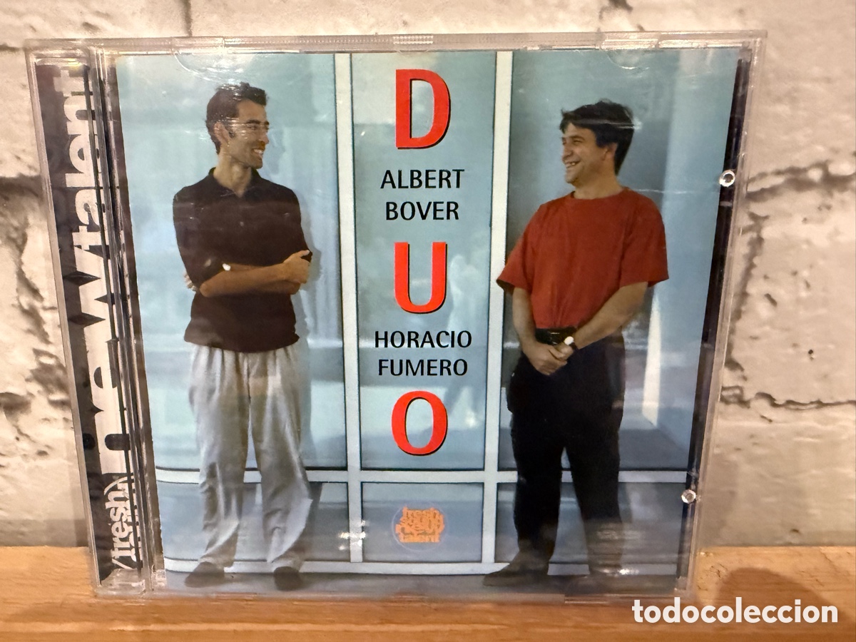 CDs de m&uacute;sica: Albert Bover, Horacio Fumero &ndash; Duo. Cd buen estado. Post bob