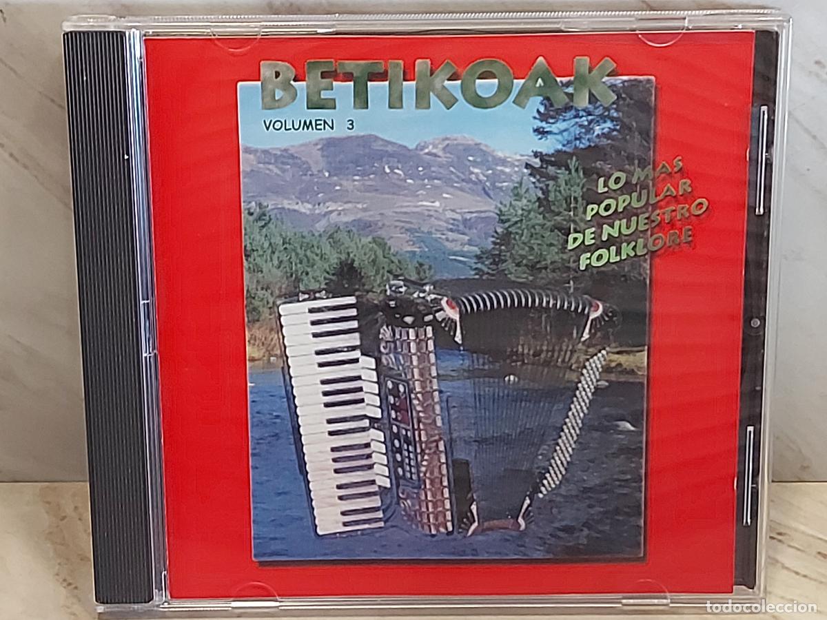 CDs de m&uacute;sica: BETIKOAK | VOLUMEN 3 | LO M&Aacute;S POPULAR DE NUESTRO FOLKLORE | CD ETXE-ONDO 2000 | 14 TEMAS