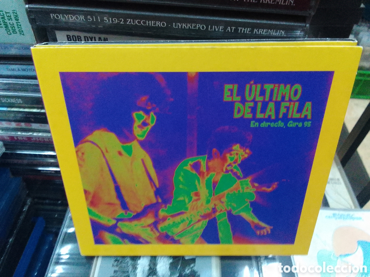 CDs de m&uacute;sica: El &uacute;ltimo de la fila en directo gira 95