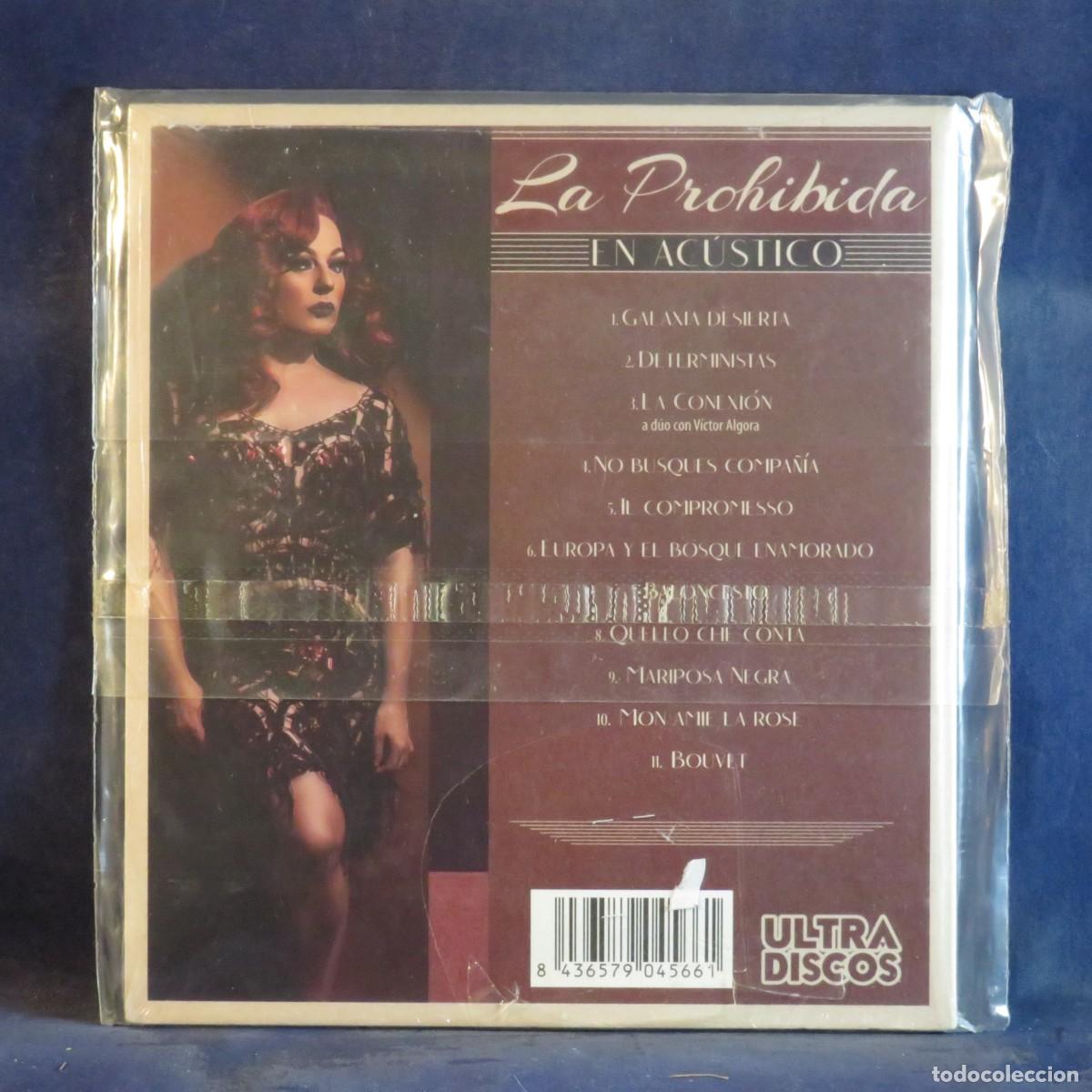 CDs de m&uacute;sica: LA PROHIBIDA &ndash; EN AC&Uacute;STICO - CD - Foto 2