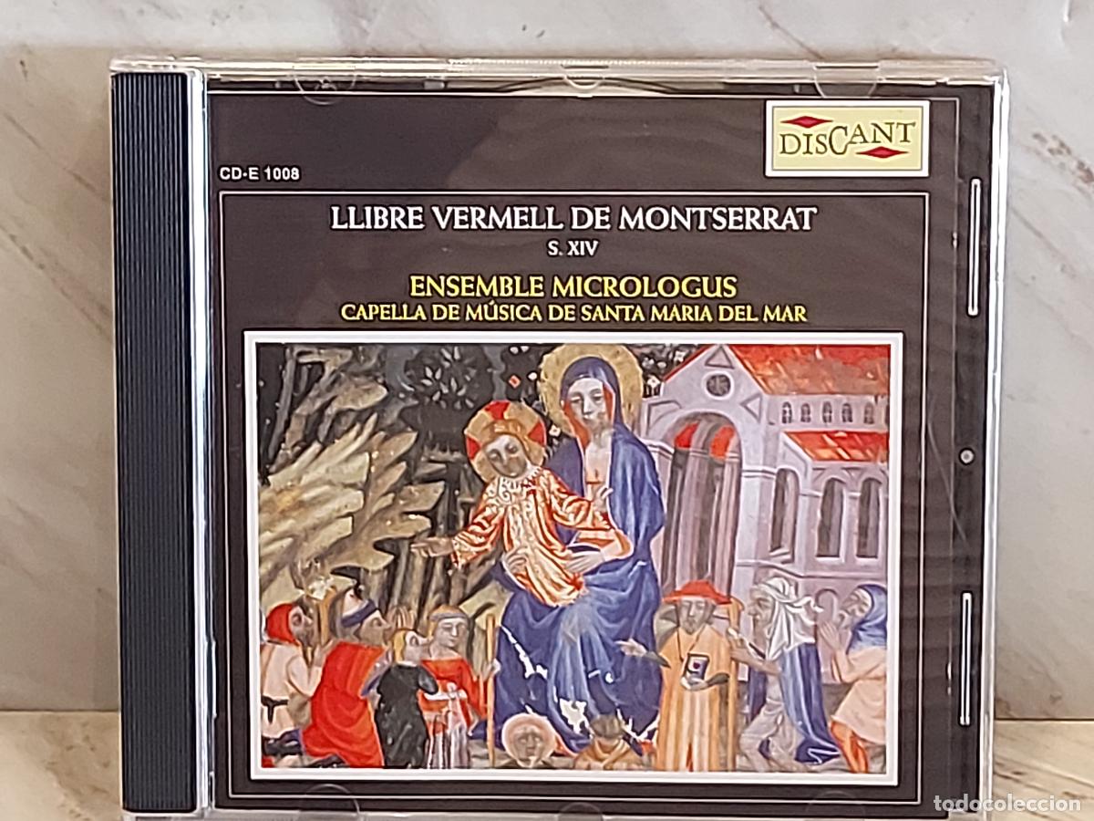 CDs de m&uacute;sica: LLIBRE VERMELL DE MONTSERRAT | ENSEMBLE MICROLOGUS | CD 2002 | DE LUJO - Foto 1