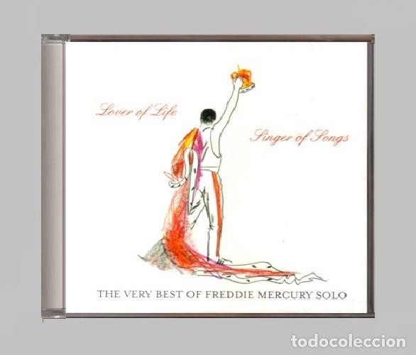 CDs de m&uacute;sica: G865 - FREDDIE MERCURY. THE VERY BEST OF FREDDIE MERCURY SOLO. LOVER OF LIFE. SINGER OF SONGS. CD.