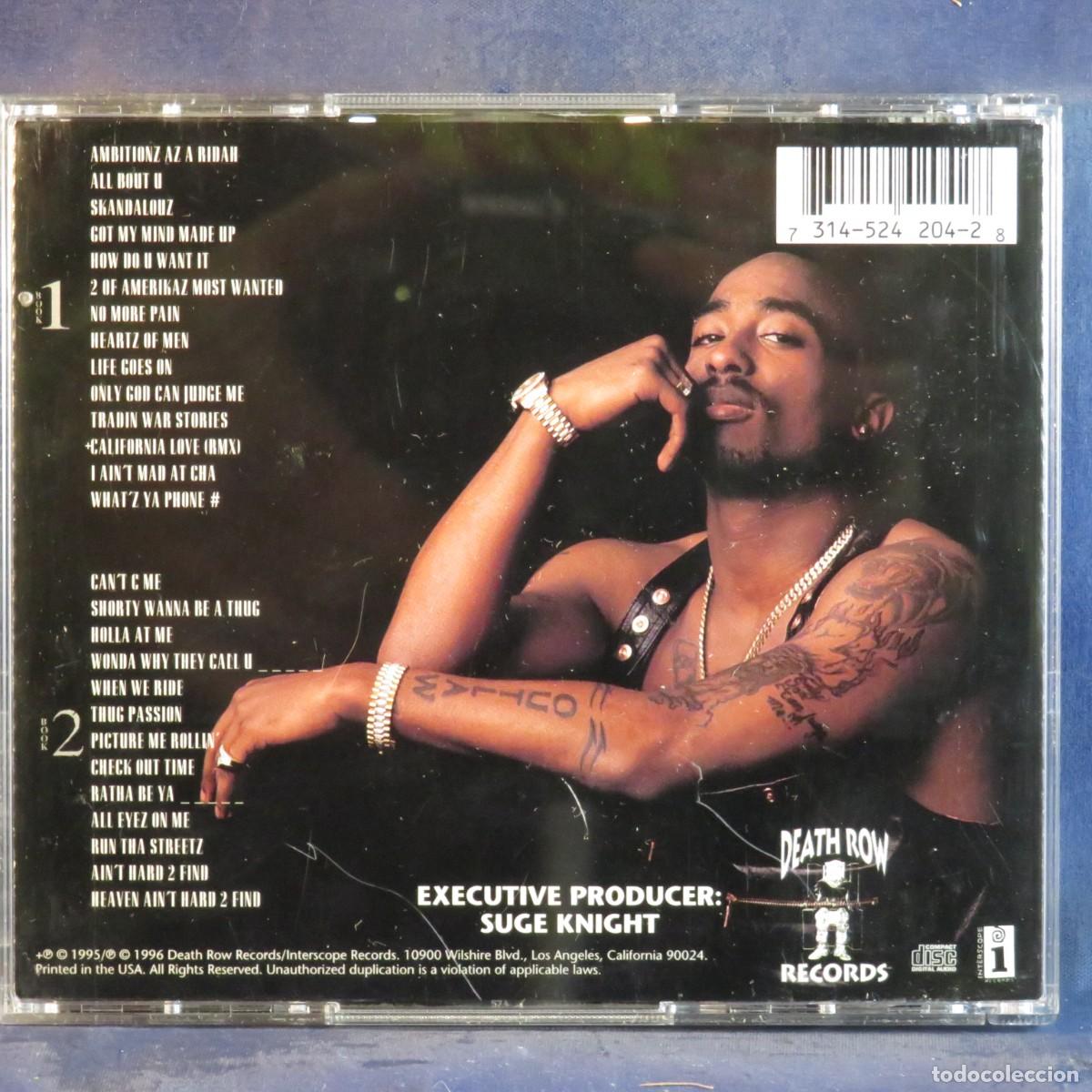 CDs de m&uacute;sica: 2PAC &ndash; ALL EYEZ ON ME - 2 CD - Foto 2