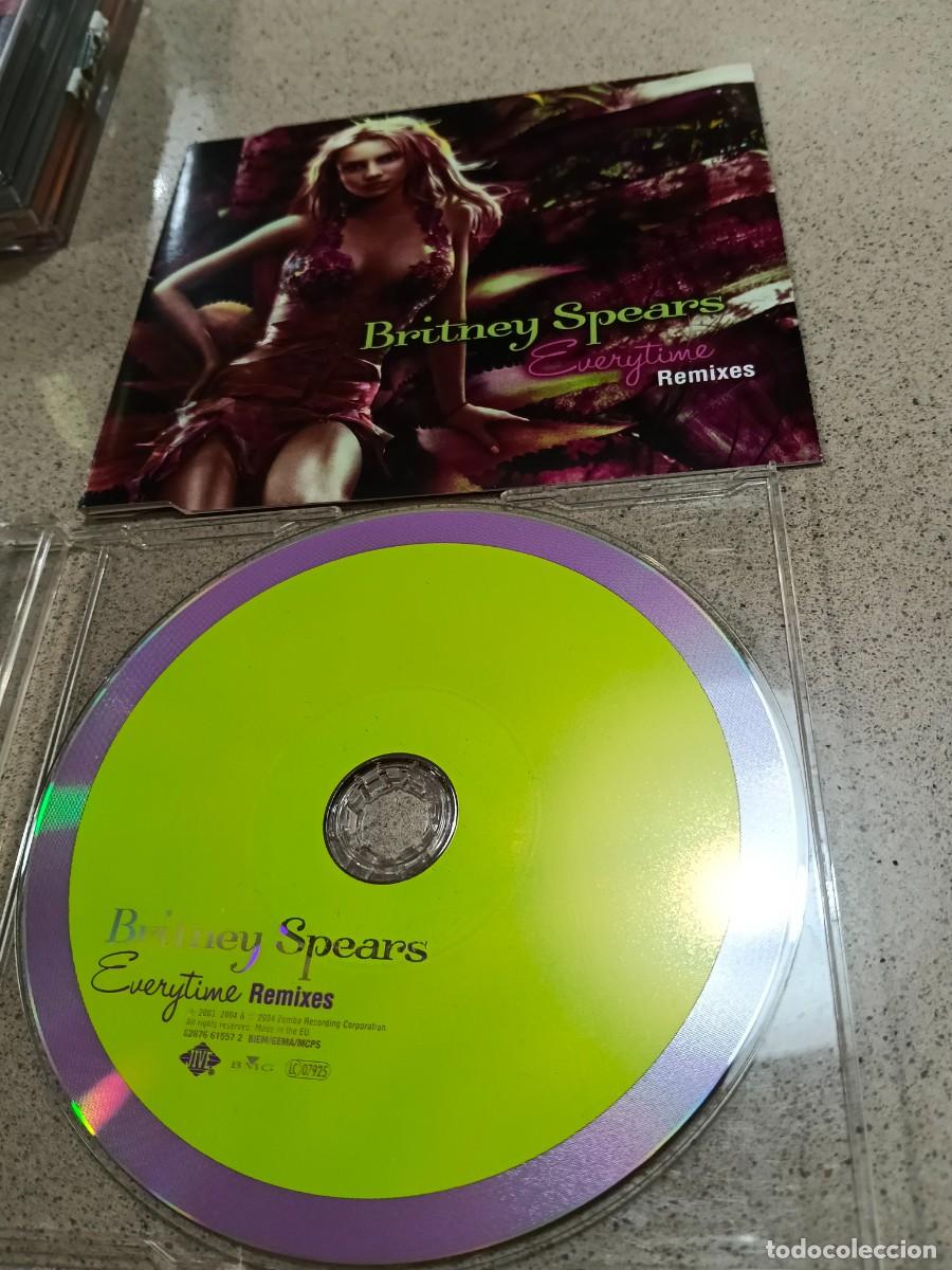 CDs de m&uacute;sica: RAR MAXI CD. BRITNEY SPEARS. EVERYTIME. REMIXES. 4 TRACKS
