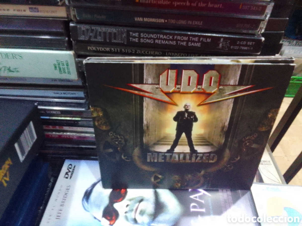 CDs de m&uacute;sica: Udo, metallized, the best - Foto 1