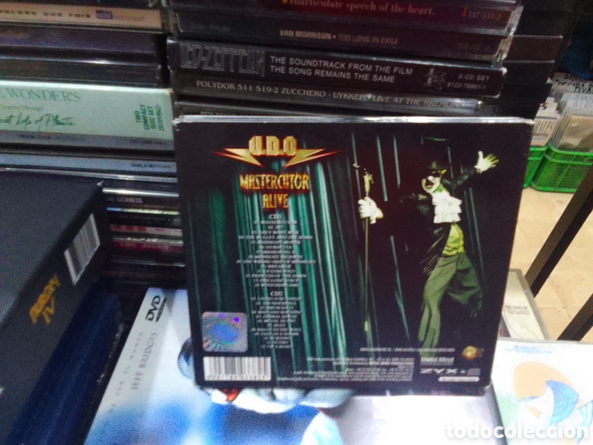 CDs de m&uacute;sica: Udo mastercutor live - Foto 2