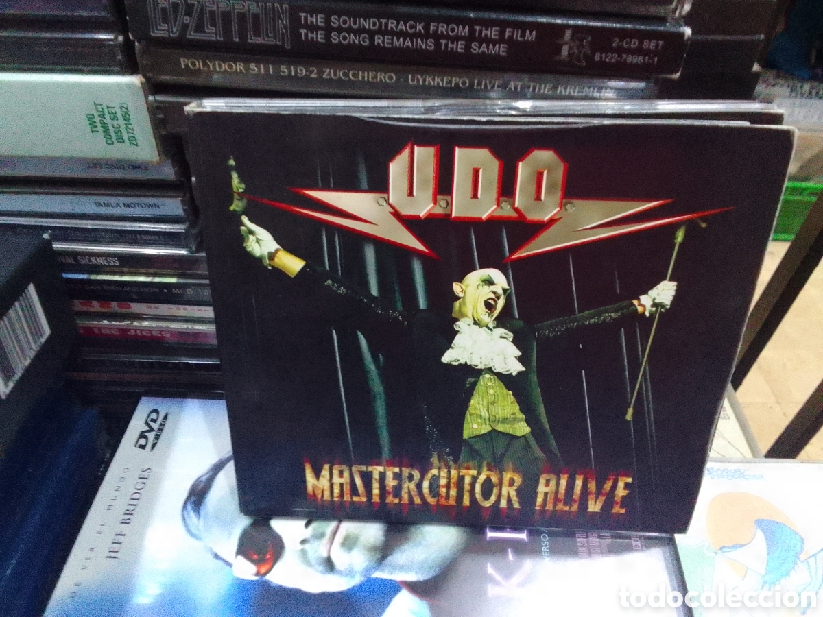 CDs de m&uacute;sica: Udo mastercutor live