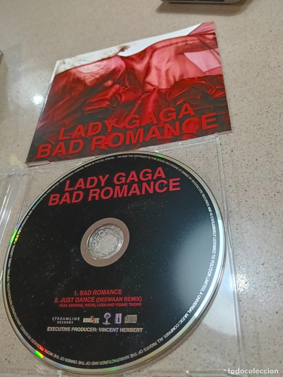 CDs de m&uacute;sica: RAR MAXI CD. LADY GAGA. BAD ROMANCE. 2 TRACKS