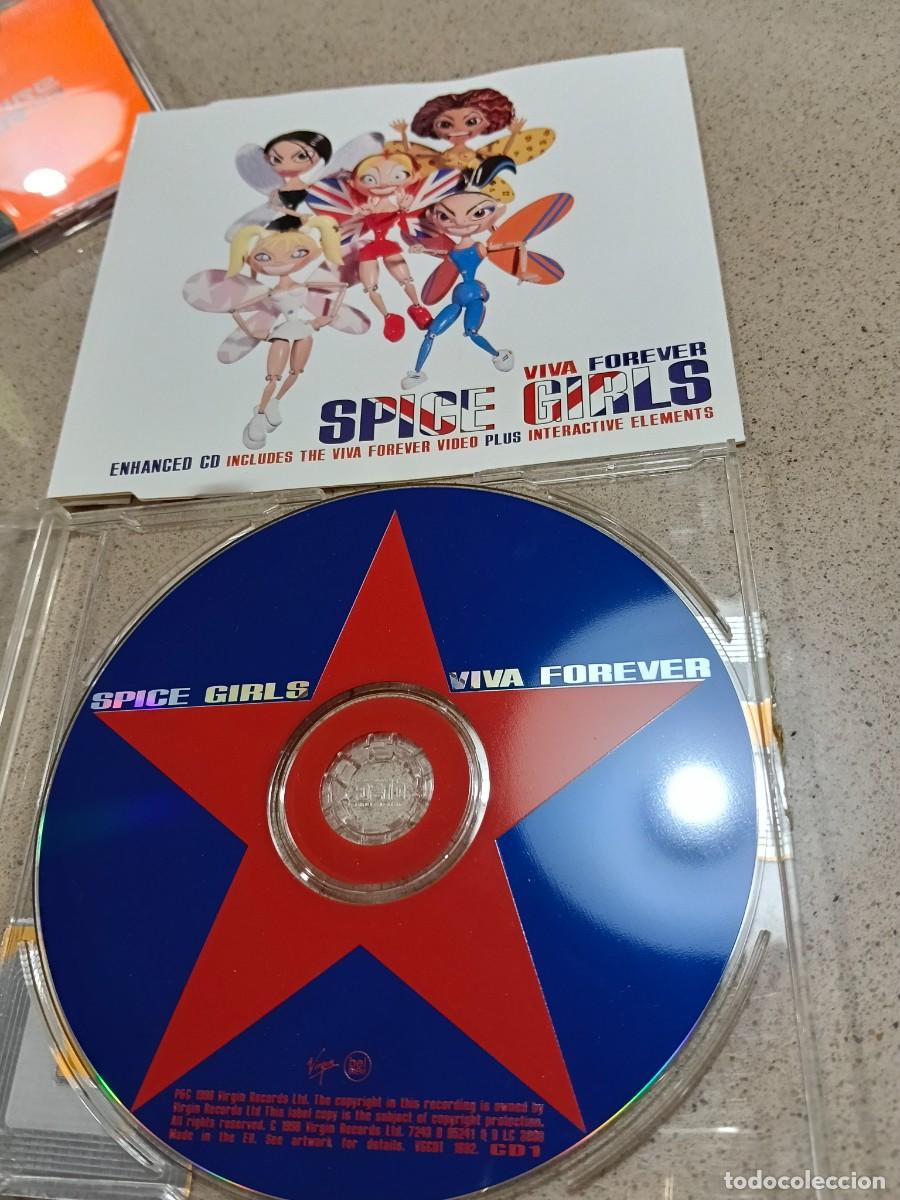 CDs de m&uacute;sica: RAR MAXI CD. SPICE GIRLS. VIVE FOREVER. 4 TRACKS