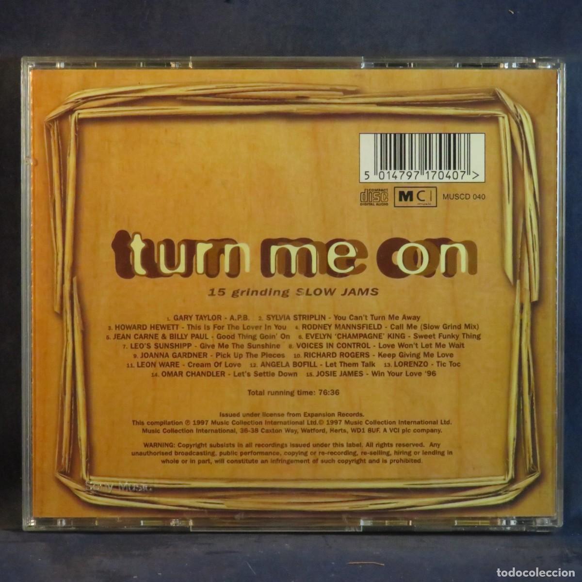 CDs de m&uacute;sica: VARIOS - TURN ME ON - CD - Foto 2