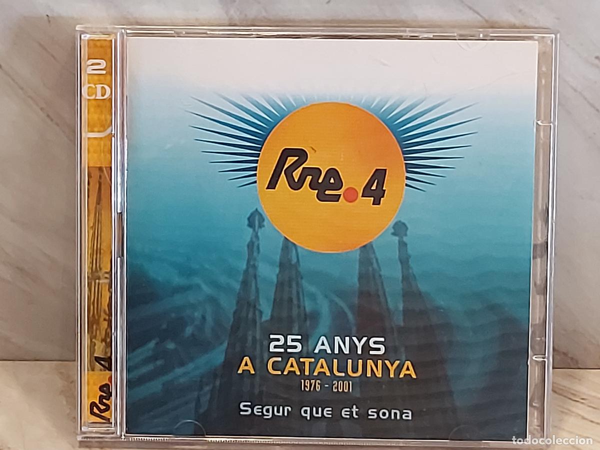 CDs de m&uacute;sica: RNE R&Agrave;DIO 4 | 25 ANYS A CATALUNYA 1976-2001 | DOBLE CD | DE LUJO