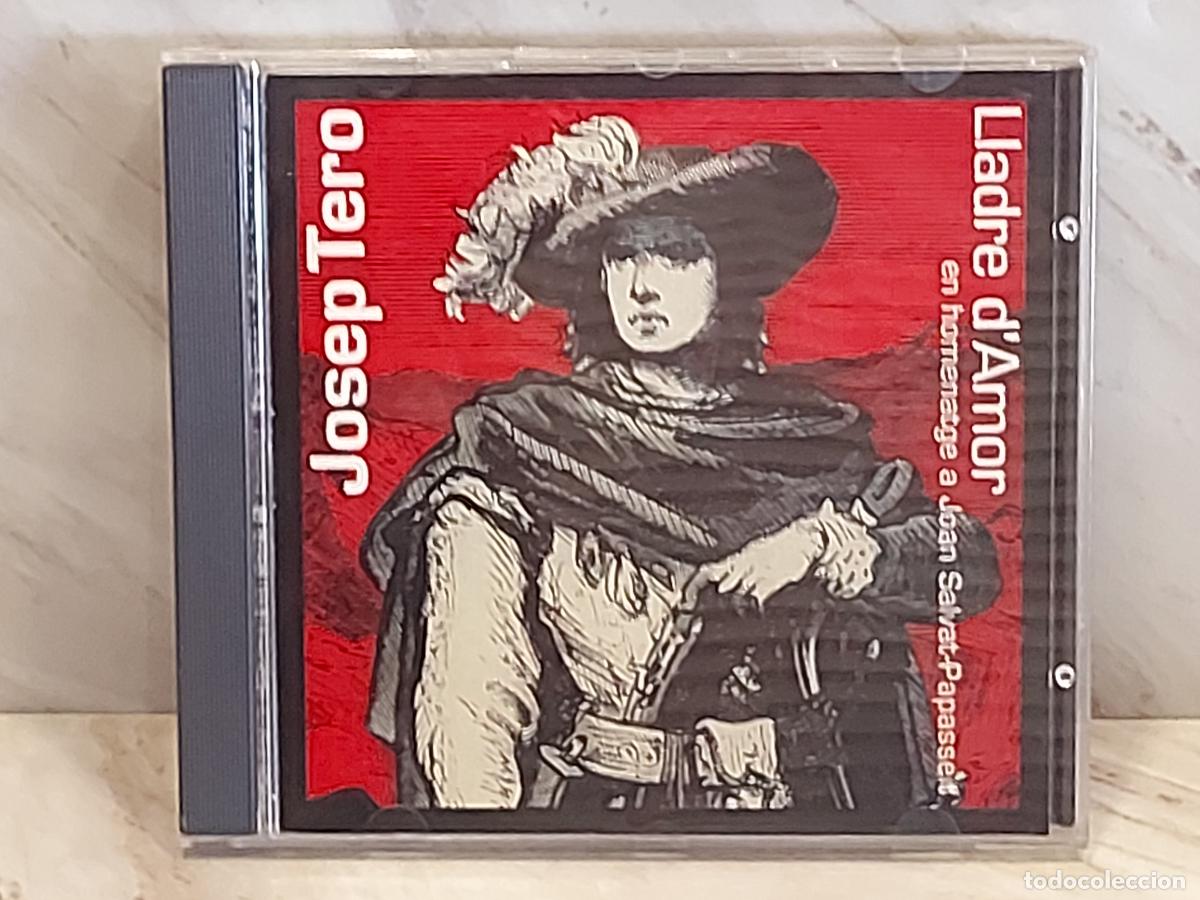 CDs de m&uacute;sica: JOSEP TERO | LLADRE D'AMOR | HOMENATGE A JOAN SALVAT-PAPASSEIT | CD 1995 | DE LUJO
