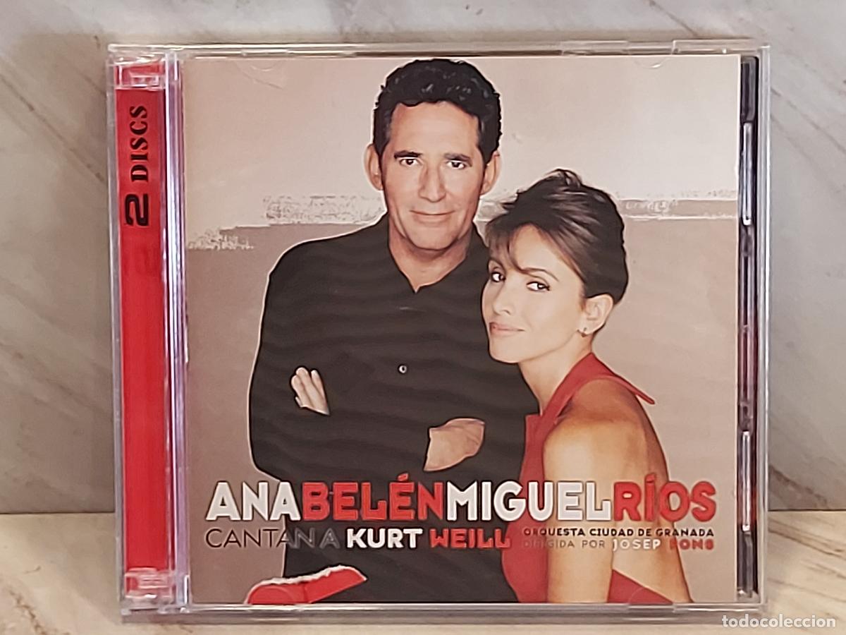 CDs de m&uacute;sica: ANA BEL&Eacute;N Y MIGUEL R&Iacute;OS | CANTAN A KURT WEILL | DOBLE CD 1999 | DE LUJO