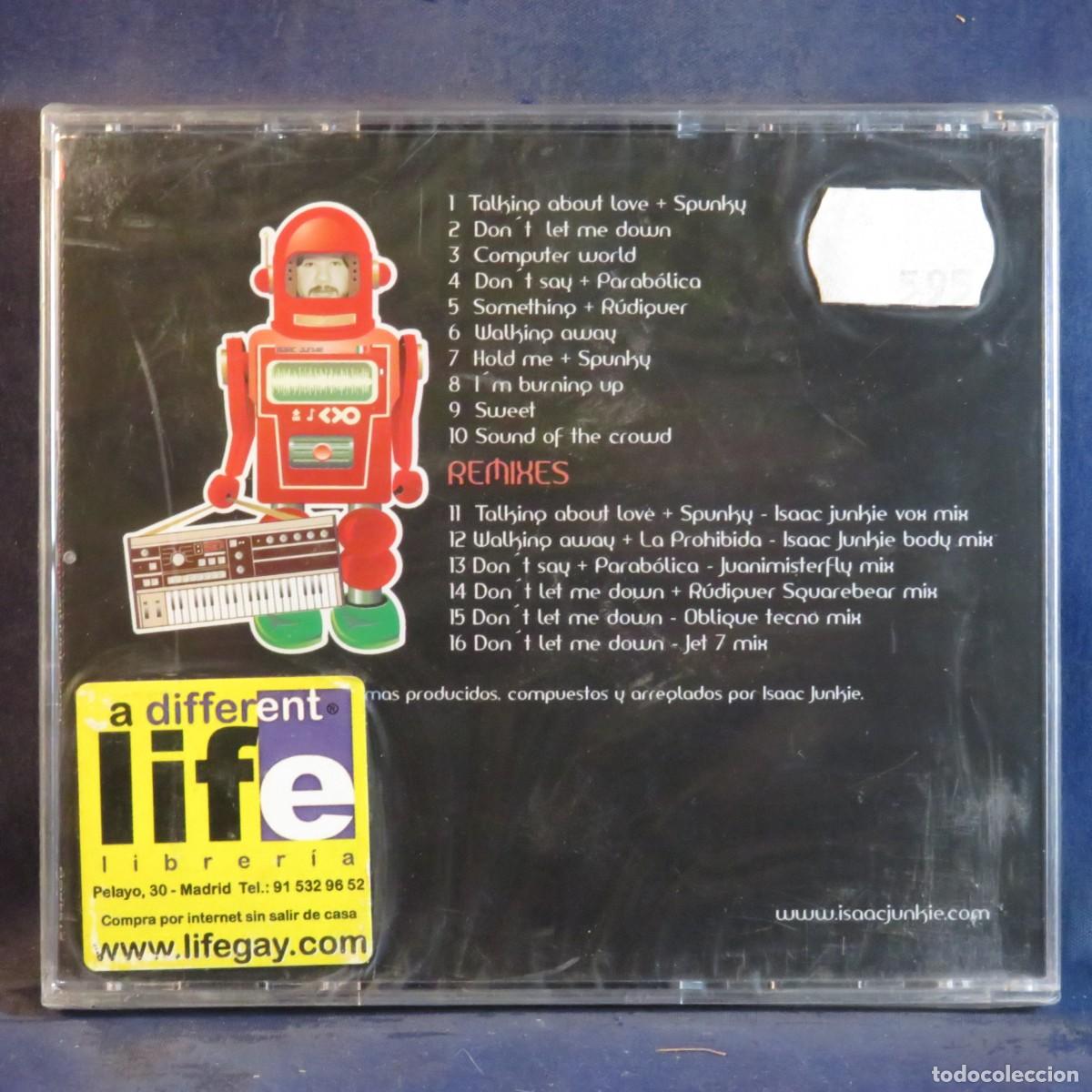 CDs de m&uacute;sica: ISAAC JUNKIE &ndash; TALKING ABOUT LOVE - CD - Foto 2