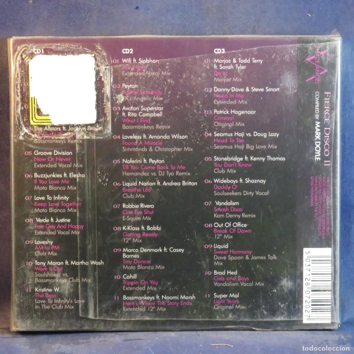 CDs de m&uacute;sica: VARIOS &ndash; FIERCE DISCO II - CD - Foto 2