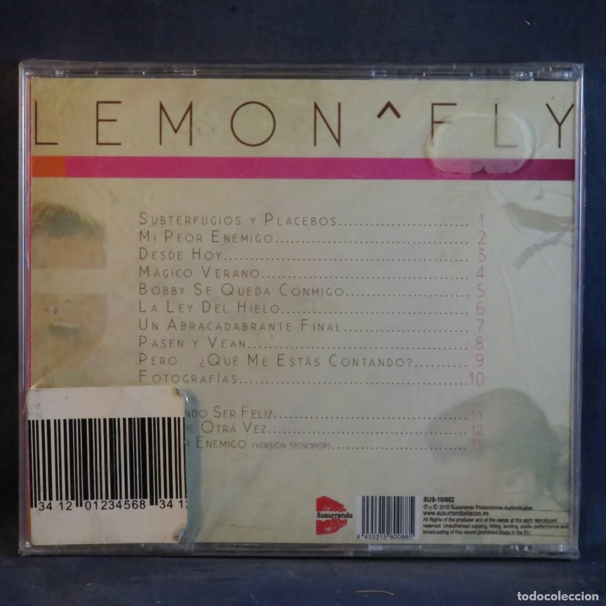 CDs de m&uacute;sica: LEMON^FLY &ndash; SUBTERFUGIOS Y PLACEBOS - CD - Foto 2