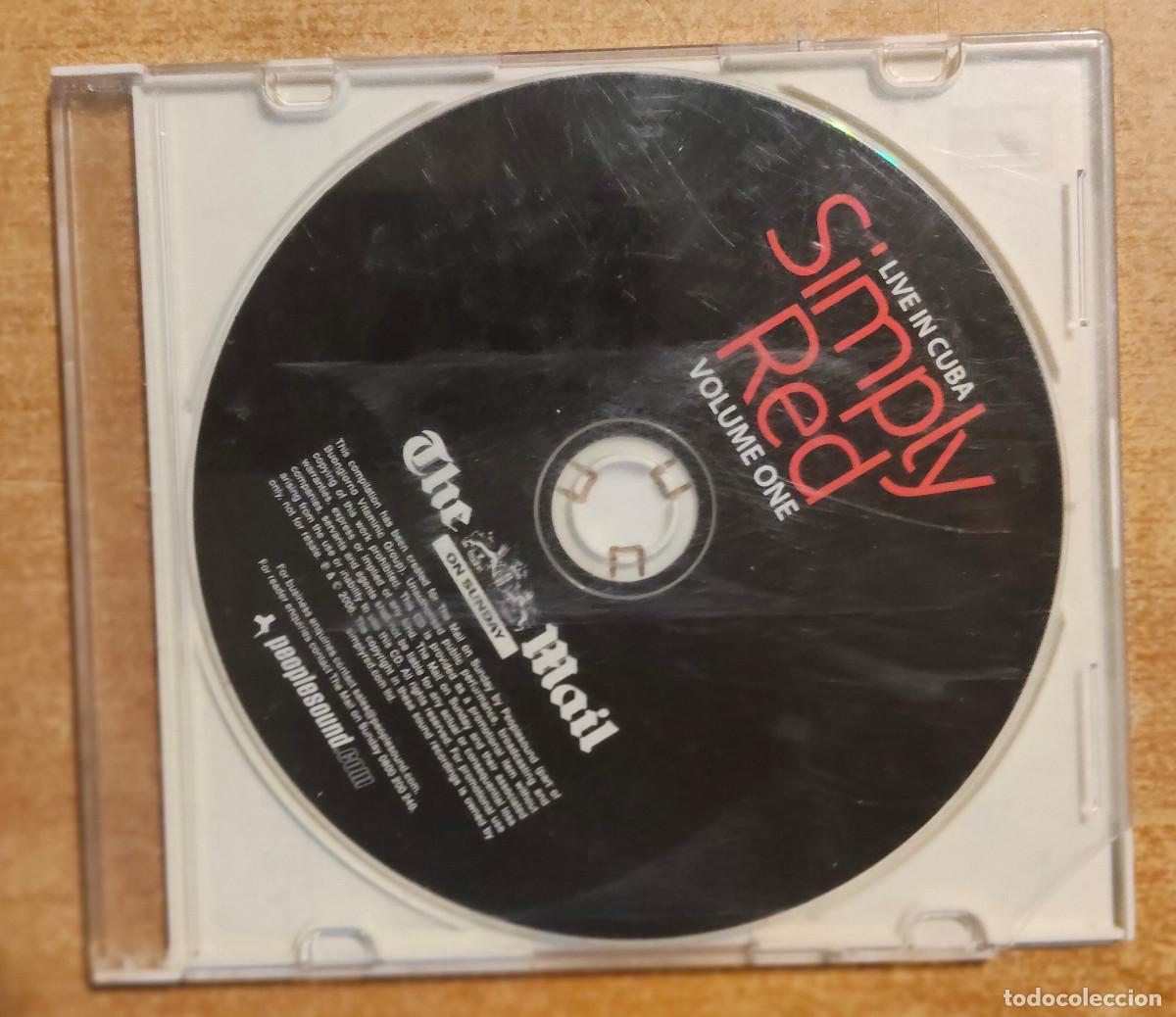 CDs de m&uacute;sica: Simply Red Live In Cuba - Rare Promotional Double CD Set - By The Mail On Sunday - solo volumen 1