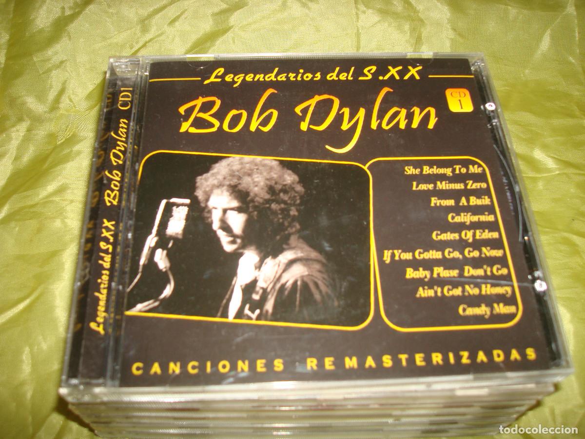 CDs de m&uacute;sica: BOB DYLAN. LEGENDARIOS DEL S.XX. CANCIONES REMASTERIZADAS. CD 1. IMPECABLE