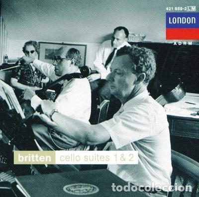 CDs de m&uacute;sica: Britten: Cello Suites 1 & 2, Sonata for Cello and Piano- 0028942185920