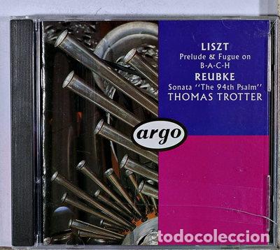 CDs de m&uacute;sica: Reubke/Liszt: Organ Works- 0028943024426