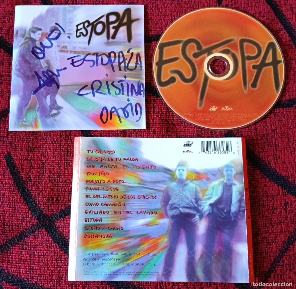 CDs de m&uacute;sica: ESTOPA ** Estopa ** CD 1999 FIRMADO