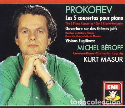 CDs de m&uacute;sica: Prokofiev: The 5 Piano Concertos- 0077776254227