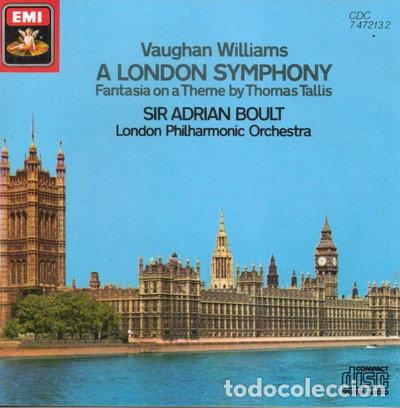 CDs de m&uacute;sica: Vaughan Williams: A London Symphony; Fantasia on a Theme- 0077774721325