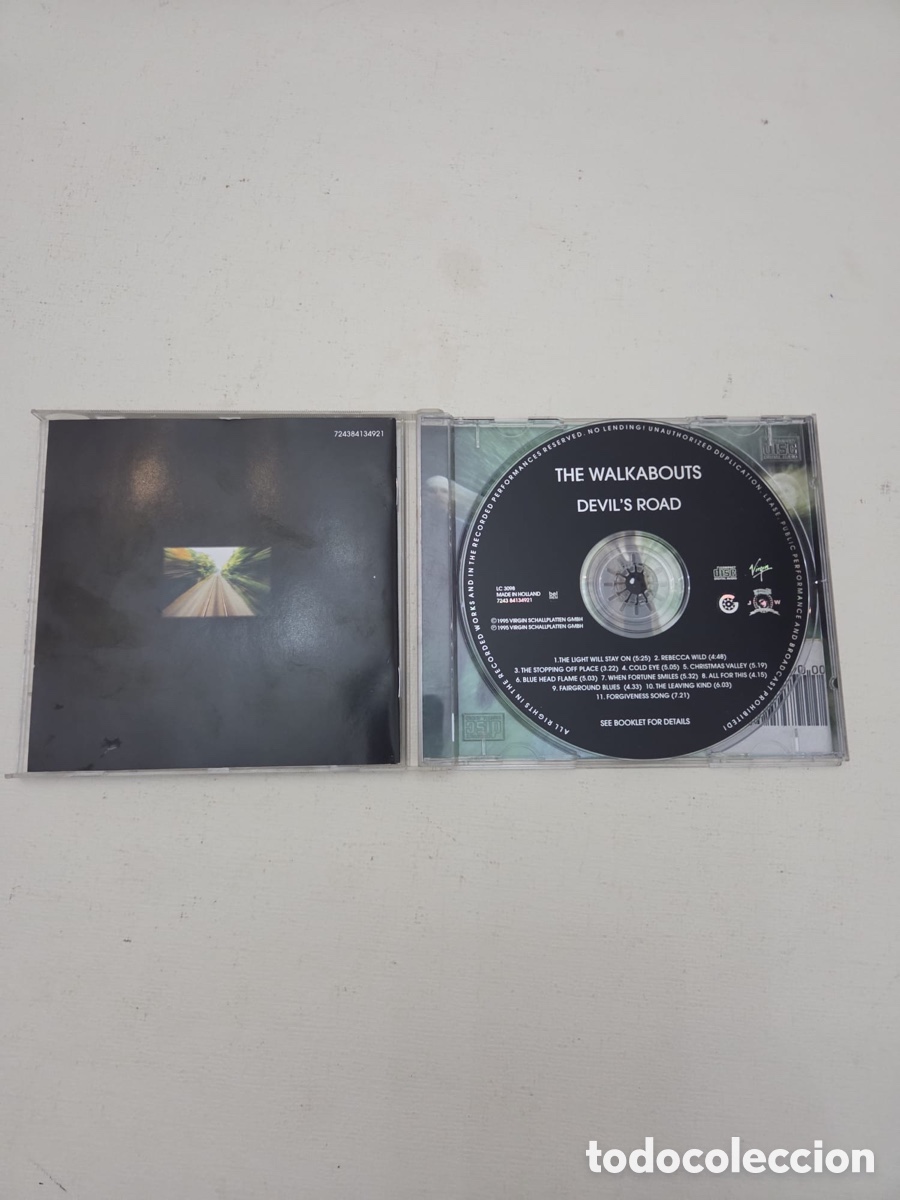CDs de m&uacute;sica: CD The Walkabouts - Devils Road (1996, Virgin Records)⁠ - Foto 4