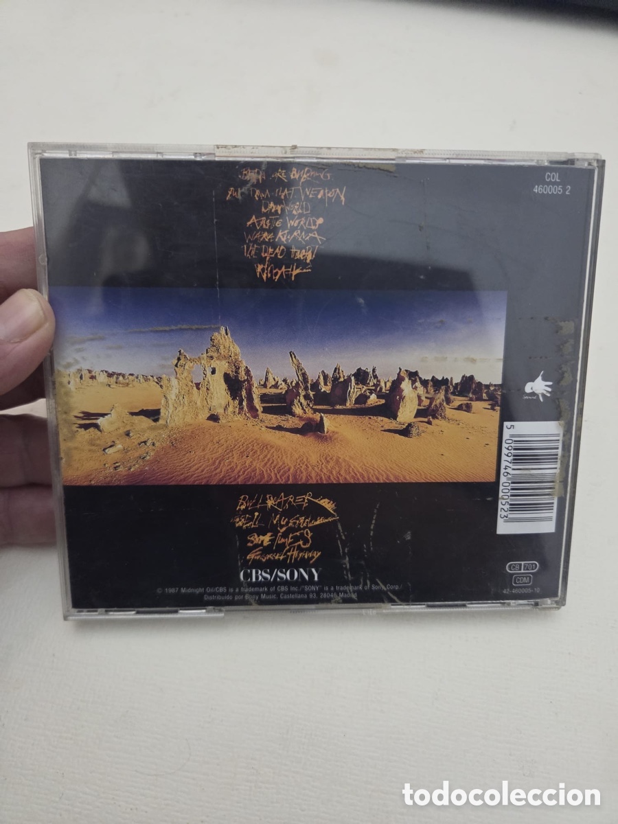 CDs de m&uacute;sica: CD Midnight Oil Diesel and Dust - Foto 2