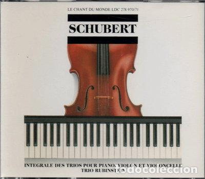 CDs de m&uacute;sica: Schubert: Int&eacute;grale des trios pour piano, violon et violoncelle- 3149025042484