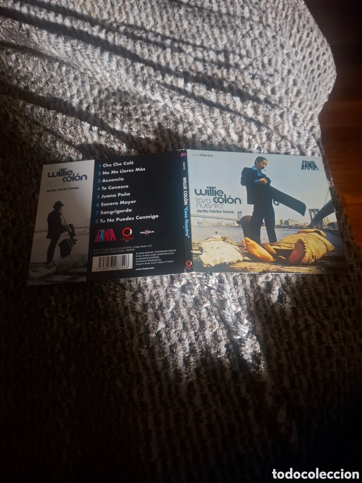 CDs de m&uacute;sica: Willie Colon Hector Lavoe Cosa Nuestra digipack fania
