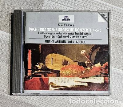 CDs de m&uacute;sica: Brandenburg Concertos 4 5 6- 0028944728828