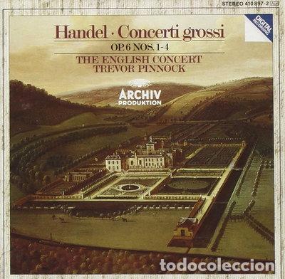 CDs de m&uacute;sica: Handel: Concerti Grossi, Op. 6, Nos. 1-4- 0028941089724