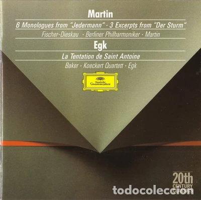 CDs de m&uacute;sica: Six Monologues From Jedermann / Temptation of St.A- 0028942985827