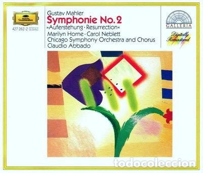 CDs de m&uacute;sica: Mahler: Symphony No. 2- 0028942726222