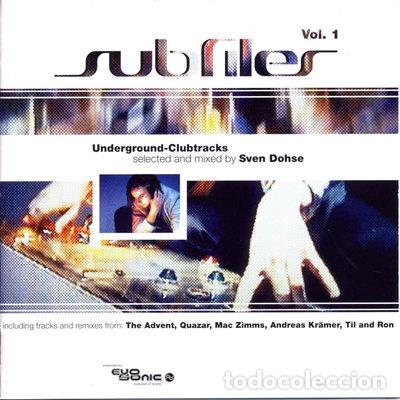 CDs de m&uacute;sica: Subfiles Vol. 1 - Underground-Clubtracks- 4009880644027