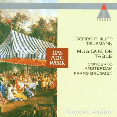 CDs de m&uacute;sica: Telemann: Musique de Table- 0745099551926