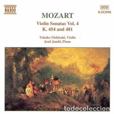 CDs de m&uacute;sica: Mozart: Violin Sonatas Vol. 4- 0730099459020