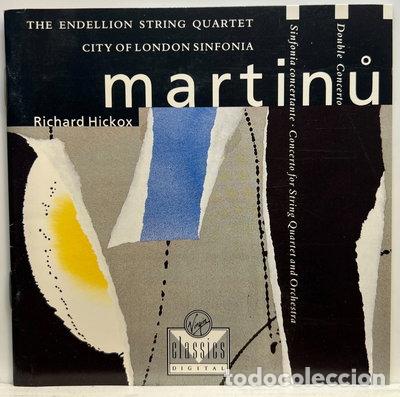 CDs de m&uacute;sica: Martinu: Double Concerto / Concerto for String Quartet and Orchestra / Sinfon...- 0075679109927