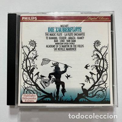 CDs de m&uacute;sica: Mozart: Die Zauberfl&ouml;te (Highlights)- 0028943849524