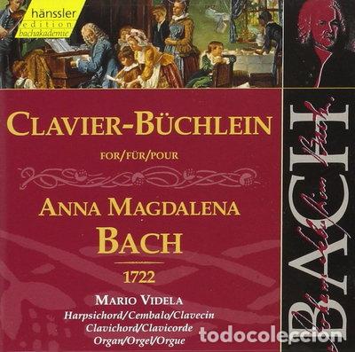 CDs de m&uacute;sica: Clavier-B&uuml;chlein for Anna Magdalena Bach 1722- 4010276016359
