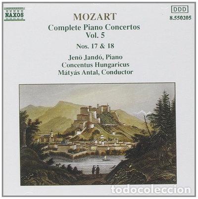 CDs de m&uacute;sica: Mozart: Complete Piano Concertos, Vol. 5- 4891030502055